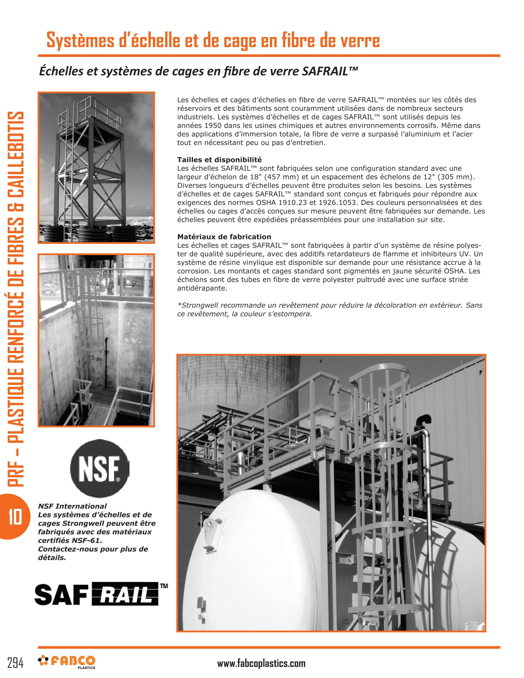 Fiberglass Ladder & Cage Systems-1