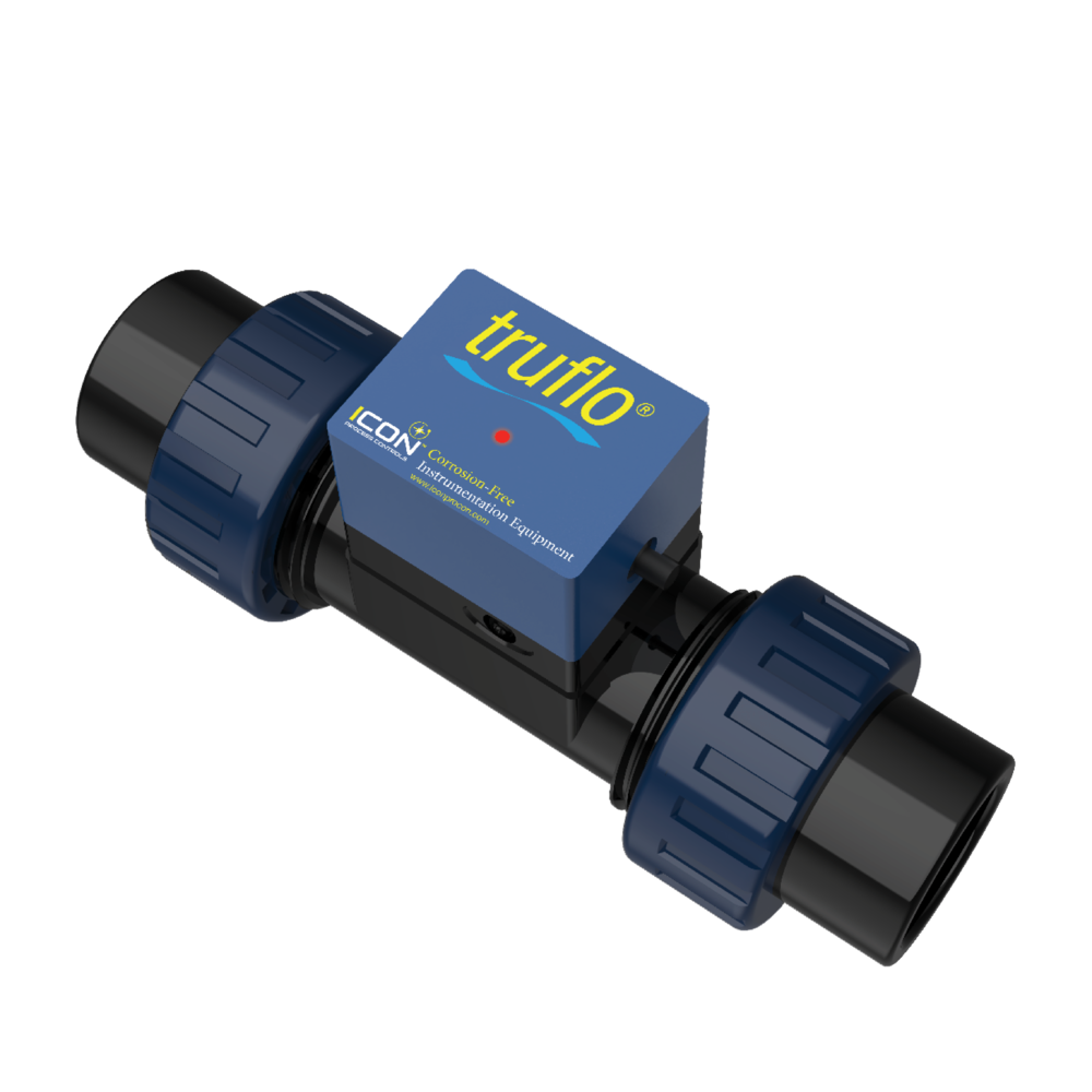 Icon Process In-Line Paddle Wheel Flow Meter (TK3 Series)