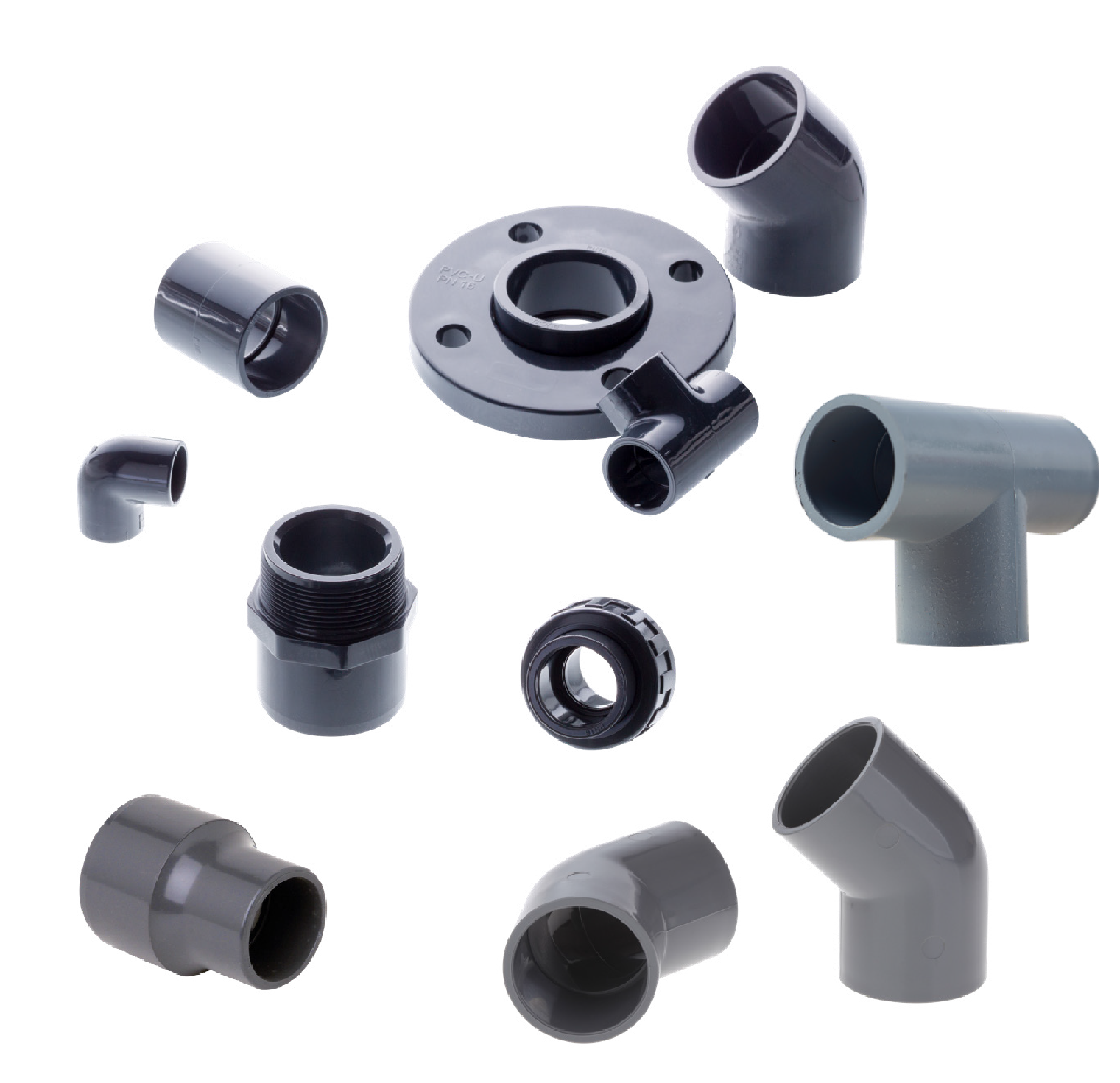 Chemkor Schedule 40 White Fittings