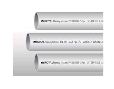 FABCO PVC DWV LR-25 Pipe