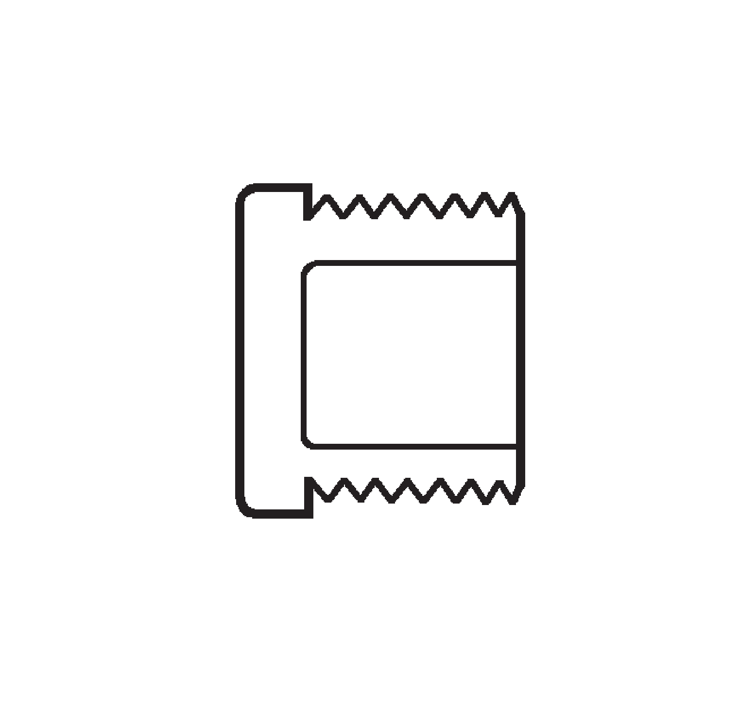 PVDF Red and Natural Fittings