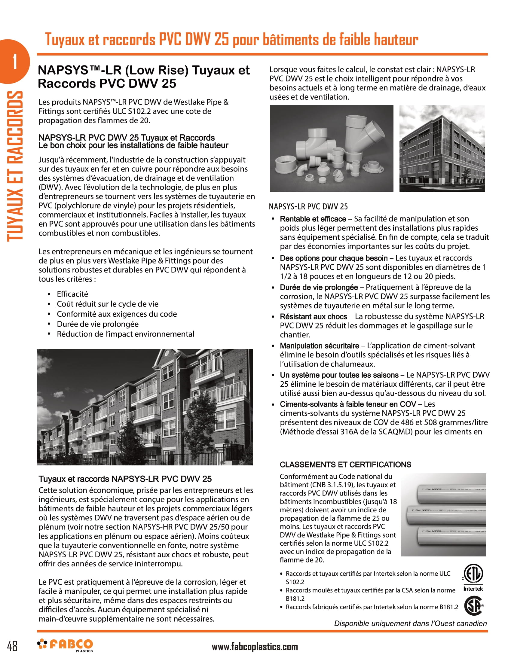 High Rise PVC DWV 2550 Pipe & Fittings-2