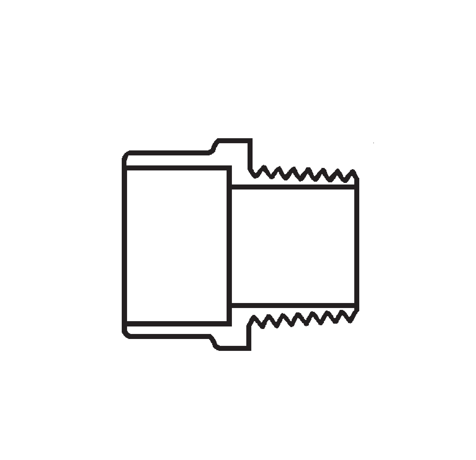 Chemkor Schedule 40 White Fittings